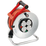 Enrouleur de cble lectrique silver s 25m h07rn - f 3g1, 5 - brennenstuhl 1207921