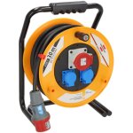 Brennenstuhl - 1316300 enrouleur de cble 30. 00 m noir mle cee 16 a 5 ples q013382