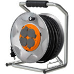 Zenitech ? enrouleur �lectrique 4 prises 16a ip44 35m h07rn - f 3g2, 5mm� ? protection thermique 3000w ...