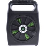 Rs pro - enrouleur cordon de test vert, 50m, connecteurs 4mm, cat iii 600v ( prix pour 1 )