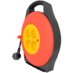 Enrouleur �lectrique 4 prises 16a / 230vac - 3g1, 5 ? 10 m�tres + coupe circuit