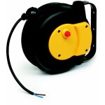 Zeca - enrouleur de c�ble 5 m 3g 1, 5 mm� 230v polypropyl�ne avec enrouleur automatique et support mural ...
