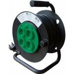 Enrouleur lectrique plastique 25m h05vv - f3g1, 5 fortis