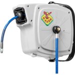 Raasm - enrouleur air et eau 14 m � g 3 / 8 (m) 20 bars tech avec enroulement automatique et support ...