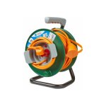Nalto - enrouleur jardin 25m cble orange 3g 1, 5mm2 avec disjoncteur thermique avec clapet protection ...