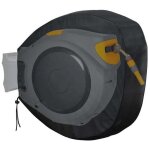 Enrouleur de tuyau d'arrosage r�tractable 55 x 55 x 30 cm ? housse de protection murale pour votre tuyau ...