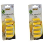 Ensemble de 10 parfums pour aspirateur en stick senteur citron topfilter