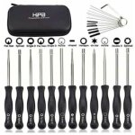 Ensemble de 12 outils de r�glage de carburateur et tournevis de r�glage pour moteur � 2 temps, pour d�broussai ...