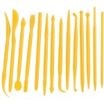 Ensemble de 14 pièces de sculpture en argile plastique à faire soi - même, outil à main de modelage en ... Ensemble de 14 pièces de sculpture en argile plastique à faire soi - même, outil à main de modelage en ...