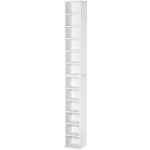 Ensemble de 2 �tag�res colonnes pour meuble de rangement cd - dvd, 6 + 6 compartiments, 21 x 22, 5 x ...