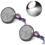 Ensemble de 2 r�flecteurs led pour moto, feux de remorque universels led 24 v, feu arri�re de remorque, ...