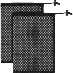 Ensemble de 2 sacs polyvalents et durables pour sac de golf, tennis, sport, douche, nettoyage de jouets ...