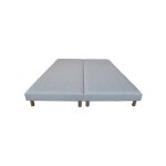 Ensemble 2 sommiers 90 x 200 cm avec pieds