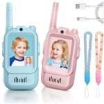 Ensemble 2 talkie - walkie vid�o enfants interphone parent - enfant jouet �ducatif interactif cam�ra ...