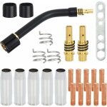 Ensemble de 24 accessoires de protection pour buse de torche de soudage � gaz blind� 15ak : mb15ak mig ...