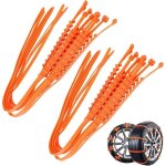 Ensemble de 24 cha�nes � neige universelles ultra - puissantes pour pneus de voiture, 91 x 2 x 1 cm, ...