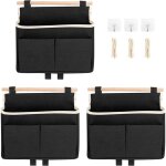 Ensemble de 3 organisateurs suspendus, rangement suspendu, organisateur mural, organisateur de porte, ...