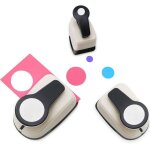 Ensemble de 3 perforatrices rondes, perforatrice � trous, perforatrice circulaire, perforatrice pour ...