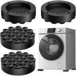 Ensemble de 4 amortisseurs de chocs - tapis de sol pour machine � laver - butoirs universels en caoutchouc ...