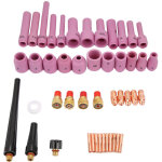 Ensemble de 46 pi�ces d'accessoires consommables pour torches de soudage tig s�ries wp - 9 / 20 / 25