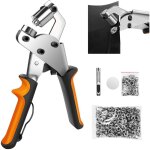 Ensemble de 500 pinces � ?illets magn�tiques de 10 mm pour tissu, artisanat, ceintures en cuir, tentes, ...