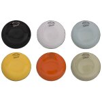 Antic line créations - ensemble 6 assiettes colorées bistrot 27cm Antic line créations - ensemble 6 assiettes colorées bistrot 27cm