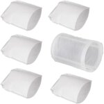 Ensemble de 6 filtres de rechange pour aspirateurs makita cl100, r�f�rences 443060 - 3 et 451208 - 3 ...