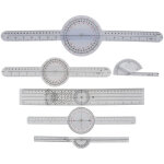 Ensemble de 6 goniom�tres m�dicaux pour mesures orthop�diques des doigts, des membres et des articulations ...