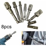 Ensemble de 8 embouts de vissage � percussion � tige hexagonale, comprenant des embouts de tournevis ...