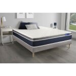 Actisom - ensemble actilatex confort matelas latex + mmoire de forme 160x200 cm maxi paisseur 7zones ...