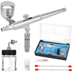 Ensemble d'a�rographe professionnel pour la fabrication de mod�les de peinture d'art avec adaptateur ...