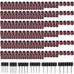 Ensemble d'anneaux abrasifs moulin lectrique accessoires de moulin suspendu 384pc sac de jeu d'anneaux ...