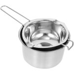 Ensemble bain - marie inox pour chocolat ? einnenffer ? casserole � fondre, chauffage indirect, polyvalent ...