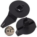 Ensemble bo�te bagages queue boucle, bo�te coffre serrure bagages support, triangle support bouton, convient ...