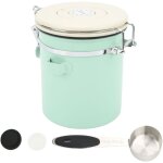 Ensembles de bo�tes pour comptoir de cuisine, bo�te � caf� vert menthe, r�cipient � caf� herm�tique en ...