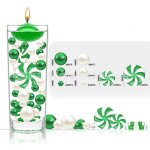 Ensemble de breloques flottantes de nol, remplissage de vase, bougies flottantes, perles en acrylique, ...