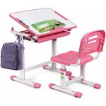Ensemble bureau et chaise pour enfant avec hauteur réglable et design ergonomique, bureau enfant inclinable ... Ensemble bureau et chaise pour enfant avec hauteur réglable et design ergonomique, bureau enfant inclinable ...