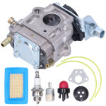 Ensemble carburateur, filtre � air et � carburant, bougie d'allumage et poire d'amor�age pour souffleur ...