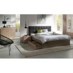 Ensemble pour chambre à coucher maxim. lit adulte deux places 160x200 cm + tiroir + sommier + deux chevets ... Ensemble pour chambre à coucher maxim. lit adulte deux places 160x200 cm + tiroir + sommier + deux chevets ...