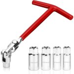 Ensemble de cl�s � bougie, 14 mm, 16 mm, 18 mm, 21 mm, ensemble de cl�s � bougie universel en t pour ...