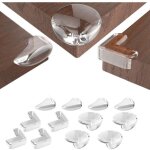 Ensemble contre les coins de l'transparent, exempt de pvc, la s�curit� de l'enfant, 12 pi�ces