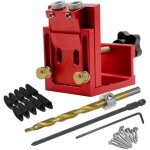 Ensemble combiné de perçage et de localisation de trous obliques de 9, 0 mm pour menuisiers outils auxiliaires ... Ensemble combiné de perçage et de localisation de trous obliques de 9, 0 mm pour menuisiers outils auxiliaires ...