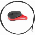 Ensemble de commutateur et c�ble d'acc�l�rateur pour tondeuse � gazon m�canique - rouge - kzq