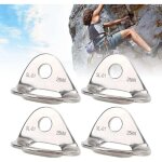 Ensemble de crochets d'ancrage, 4 pi�ces, capacit� de 2500 kg, cintre d'escalade en acier inoxydable ...