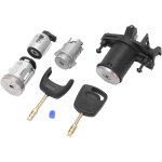Ensemble de cylindres de verrouillage de porte, interrupteur de démarreur d'allumage 2s61 a22050 bm de ... Ensemble de cylindres de verrouillage de porte, interrupteur de démarreur d'allumage 2s61 a22050 bm de ...