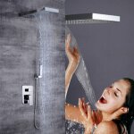 Ensemble de douche - colonne de douche - systme de douche encastr - robinet thermostatique