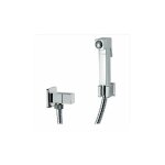 Bagnoclic - kit de toilette en laiton avec robinet d'ouverture / fermeture Bagnoclic - kit de toilette en laiton avec robinet d'ouverture / fermeture