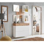 Ensemble dressing design 'easy v' 190cm naturel