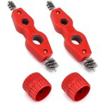 Ensemble de �bavureur pour tubes, compos� de 2 d�boucheurs de tuyaux en cuivre et de 2 al�soirs, pour ...