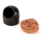 Ensemble de fil �lectrique avec support pour soudage, brasage et nettoyage de pannes de fer � souder ...